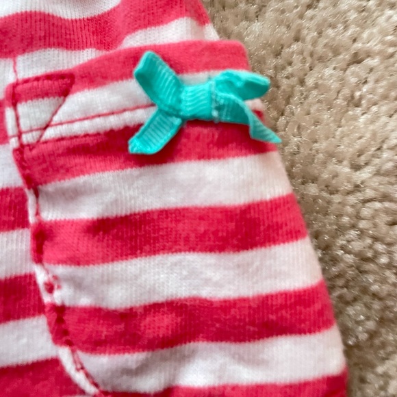 Carter’s Striped blouse and Pink Bloomers Outfit 3 - Picture 3 of 6